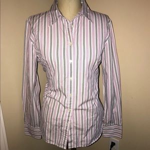 J. Crew Button Up Top-Women’s Large